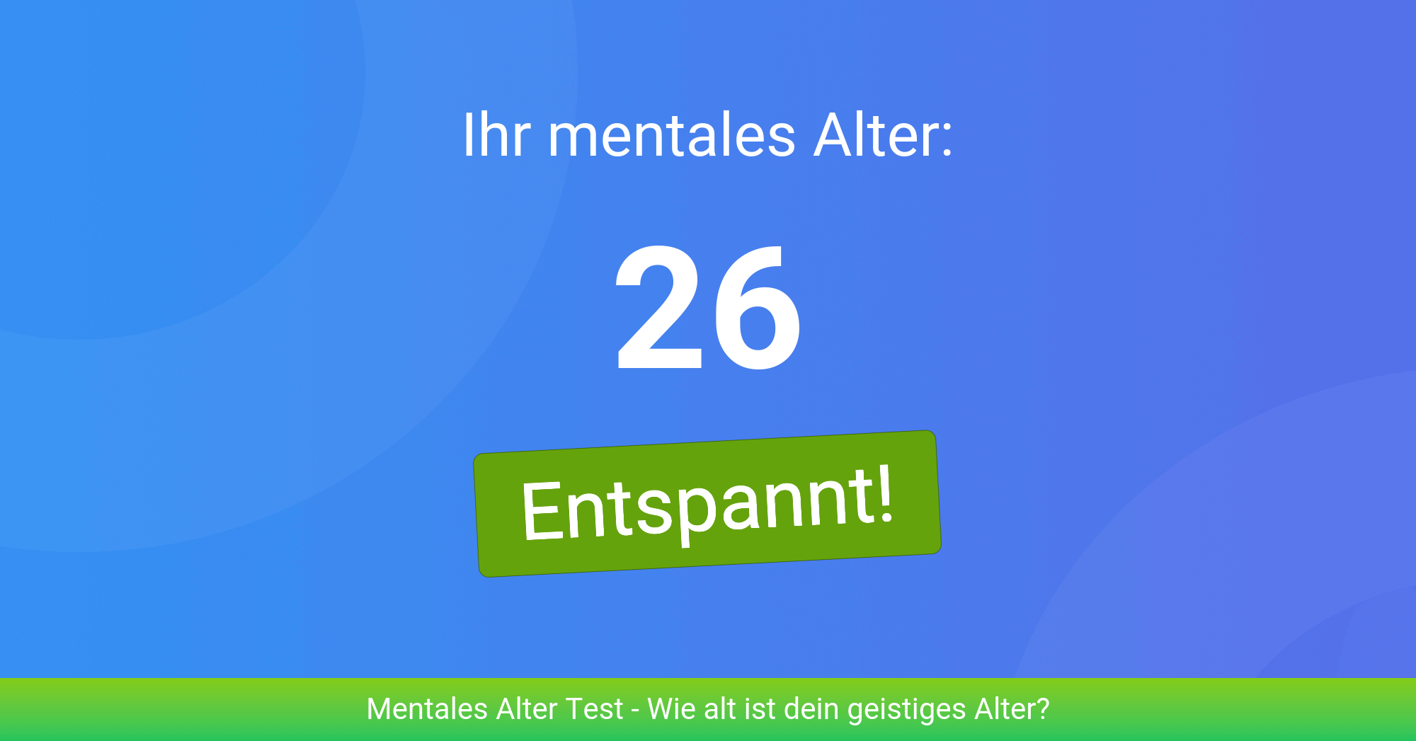 Mental Test Alter